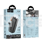 Портативный аккумулятор HOCO (6942007653374) J151A 20000mAh 1USB+1Type-C 2.0A, черный, фото2