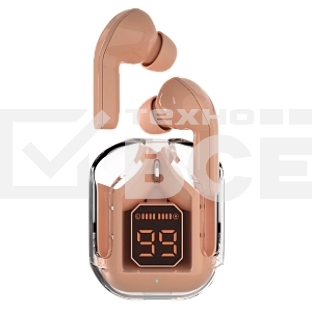 Беспроводные наушники MORE CHOICE (4620202552655) BW07 розовый