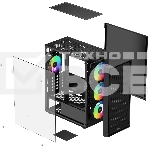 Компьютерный корпус Ocypus Gaммa C50 BK ARGb, MATX, USB 3.0*1+USB 2.0*2, FRONT 3x120мм ARGb, REAR 1x120мм ARGb, фото3