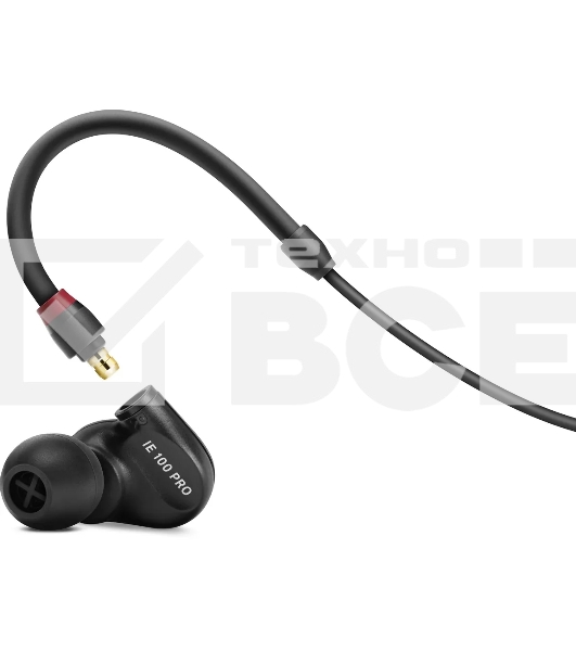 Наушники Sennheiser 508940/ внутриканальные 20-18000Гц съемный кабель 1,3м, 3.5мм 115дБ Ушные вставки трех размеров, черные