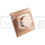 Светорегулятор СП 1000 Вт Мира метал. зол. Lezard 701-1313-157, фото 1