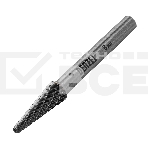 Борфреза по металлу Denzel твердосплавная, коническая закругленная, тип-L, 8 мм, фото5