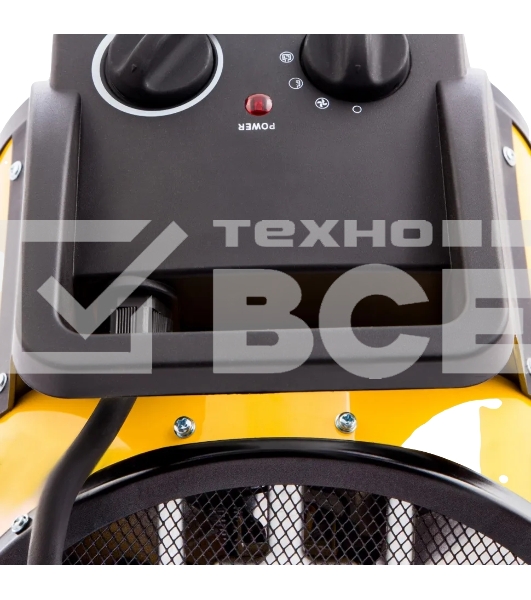 Тепловая пушка керамический нагреватель (тепловентилятор) Denzel DHC 5-400, 230В, 0,04/3/5 кВт