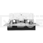 Розетка EKF UP1-SOB-100 СП Эпика 16А без заземл. без шторок механизм черный, фото5