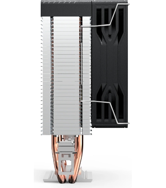 Кулер для процессора CBR CBR-CC-2115-RGB-PWM Al+Cu, 2 heat pipes, Socket 775/1155/1156/1150/1151/1200/1700/940/AM2/АМ2+/АМ3/AM3+/FM1/FM2/AM4/AM5, TDP 115W, 90mm Fan, 2600RPM, HB, RGB, PWM, 32db