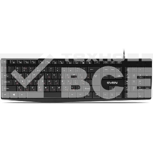 Клавиатура проводная Sven KB-S305 черная USB