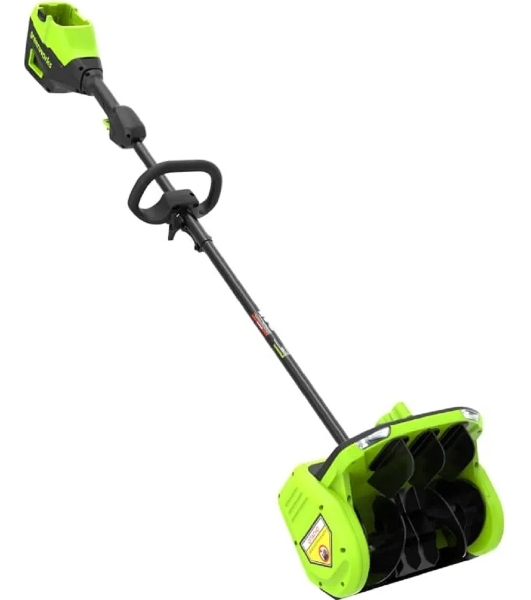 Снегоуборщик аккумуляторный Greenworks GD60SS2 60V, 30 см, с регулируемым направлением выброса, бесщеточный, c 1хАКБ 5Ач и ЗУ 2603207UG