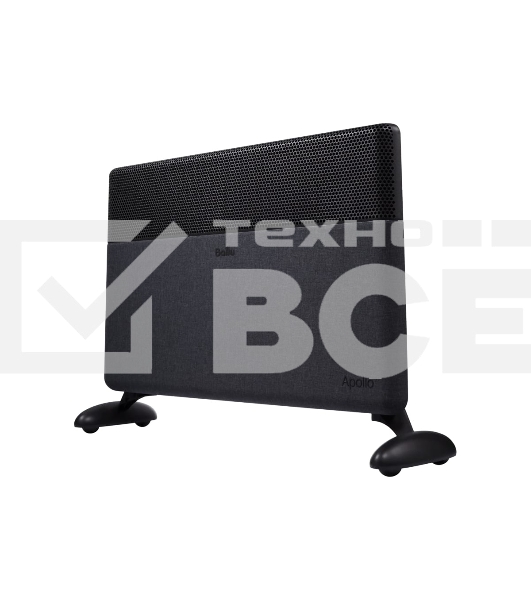 Конвектор Ballu Apollo digital INVERTER Space Black BEC/ATI-2002 черный, 2000 Вт, 25 м2, термостат, дисплей, WiFi