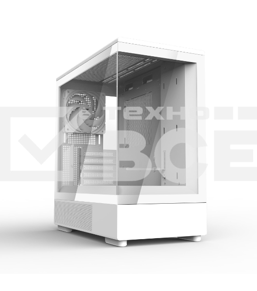Компьютерный корпус ZALMAN P10, MATX, WHITE, WINDOW, 2x3.5