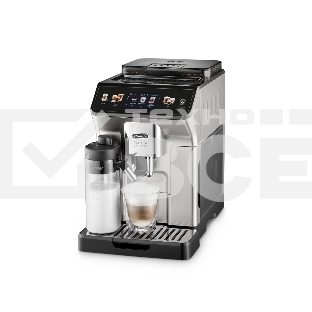 Кофемашина автоматическая DeLonghi Eletta Explore ECAM450.65.S серебристый, исп. кофе - зерновой/молотый, 1.8 л, 1450 Вт, 19 Бар.