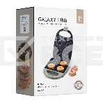 Прибор для выпечки пончиков Galaxy Line GL 2983, серый, с несъемными пластинами, 650 Вт, фото2