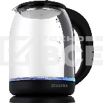 Чайник электрический Starwind SKG1779 1.8л. 1700Вт прозрачный/черный корпус: стекло, фото7