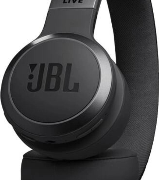 Беспроводные/проводные наушники JBL Live 670NC черный, накладные, Bluetooth + проводной, адаптивное шумоподавление, быстрая зарядка