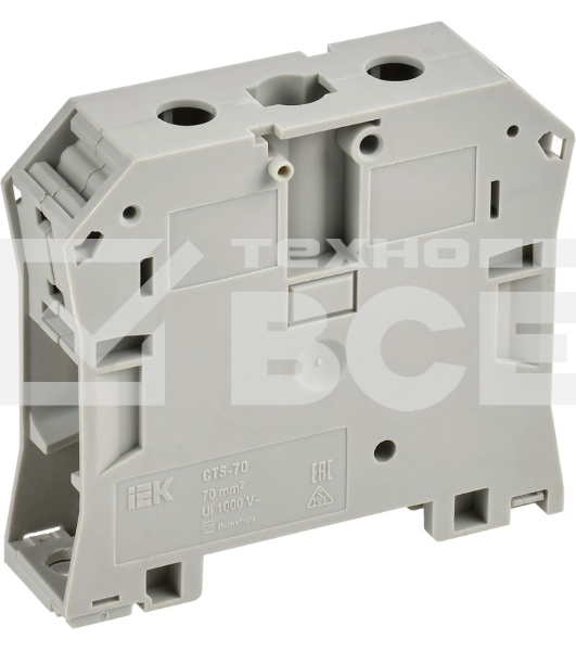 Колодка клеммная IEK CTS 70мм2 серая