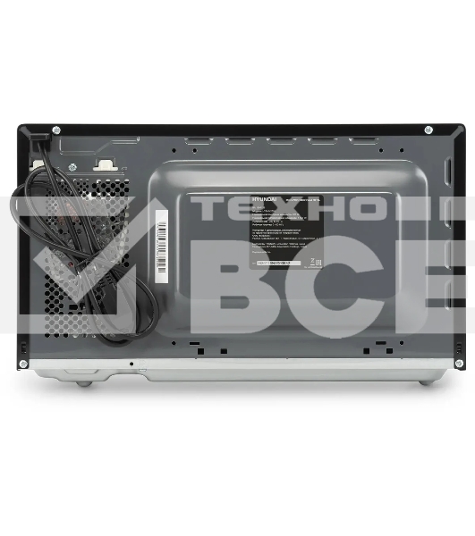Микроволновая печь Hyundai HYM-M2091 черный, 20 л, 700 Вт, переключатели - поворотный механизм