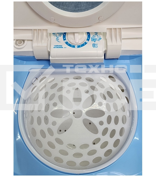Центрифуга Renova SD-80TS1(P) белая, 8.5 кг, отжим - 1400 об/мин, программ - 6, 44 x 78 x 43 см