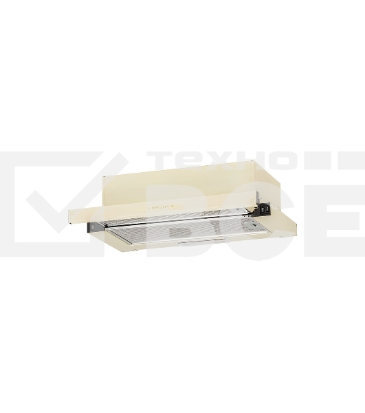 Вытяжка кухонная Krona KAMILLA 600 IVORY RETRO Цвет:Слоновая кость; Материалы:Металл; Производительность (куб. м/час):820; Управление:кнопочное; Уровень шума при работе, дБ:46; Освещение:LED лампы 1 х 3 Вт; Диаметр воздуховода, мм:120; Количество моторов: