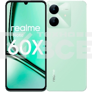 Смартфон Realme Note 60х RMX3938 4/128Gb зеленый