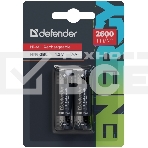 Аккумуляторная батарея Defender  HR6-2BL 2600 mAh АА, Ni-MH, блистер, 2 шт., фото 1