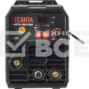 Сварочный аппарат Ресанта САИПА-160П/26В инвертор ММА DC