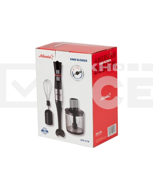 Блендер погружной Atlanta ATH-3178 черный