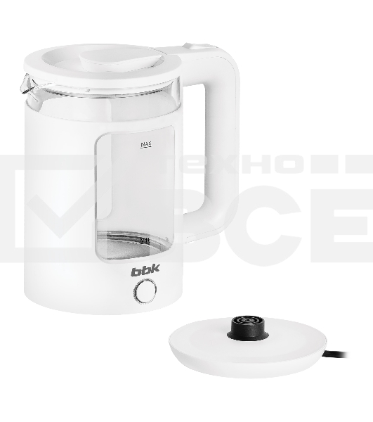 Чайник электрический BBK EK1504 белый