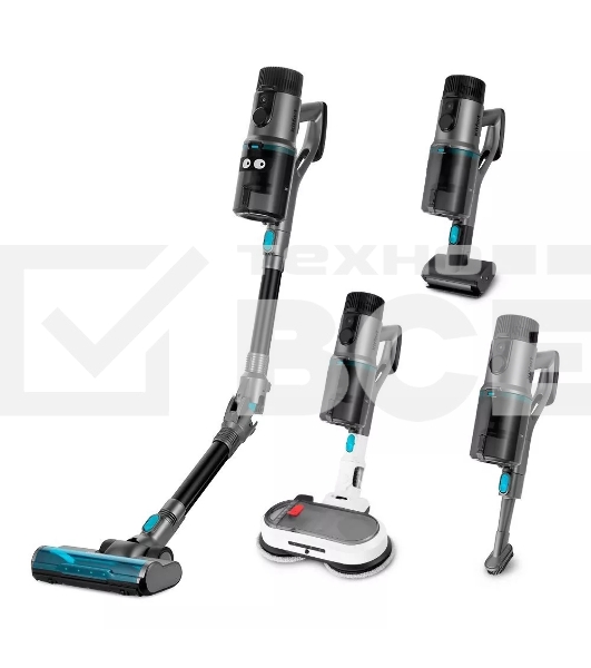 Пылесос ручной Kitfort КТ-5158 350Вт серый/черный