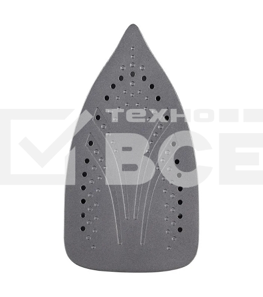 Утюг Аксинья КС-3004 черный с красным, 2200 Вт, 25 г/мин, 120 г/мин, 160 мл