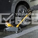 Домкрат гидравлический подкатной Denzel, 2 т, 135-385 мм 51230, фото11