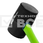 Киянка резиновая Сибртех 680 г, черная резина, фибергласовая рукоятка, фото5