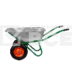 Тачка садово-строительная Palisad 2-х колесная, усиленная, грузоподъемность 320 кг, объем 100 л, фото8