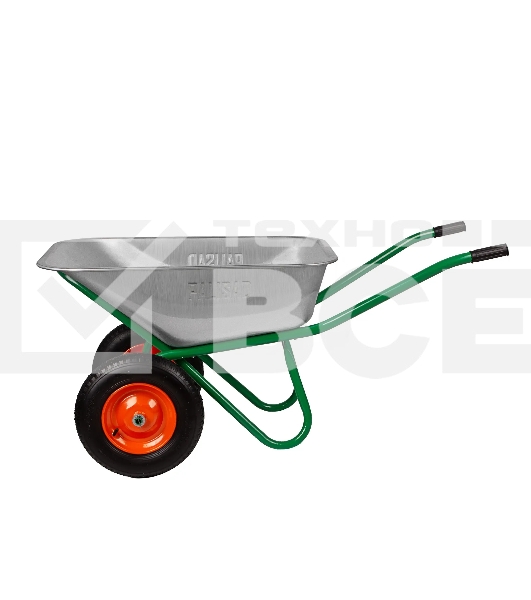 Тачка садово-строительная Palisad 2-х колесная, усиленная, грузоподъемность 320 кг, объем 100 л