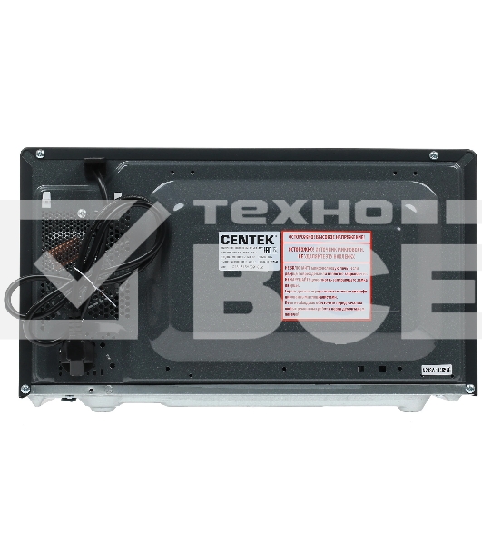 Микроволновая печь Centek CT-1583 темно-серый, 20 л, 700 Вт, переключатели - поворотный механизм