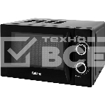Микроволновая печь Galanz MOS-2001MB черный, 20 л, 700 Вт, переключатели - поворотный механизм, фото 1