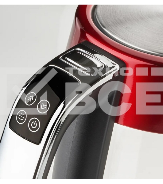Чайник Thomson K20ES-2001 GLASS 1.7L RED