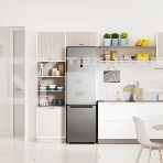 Холодильник Indesit ITS 5180 G серебристый двухкамерный 220/78л морозилка снизу, No Frost, фото4