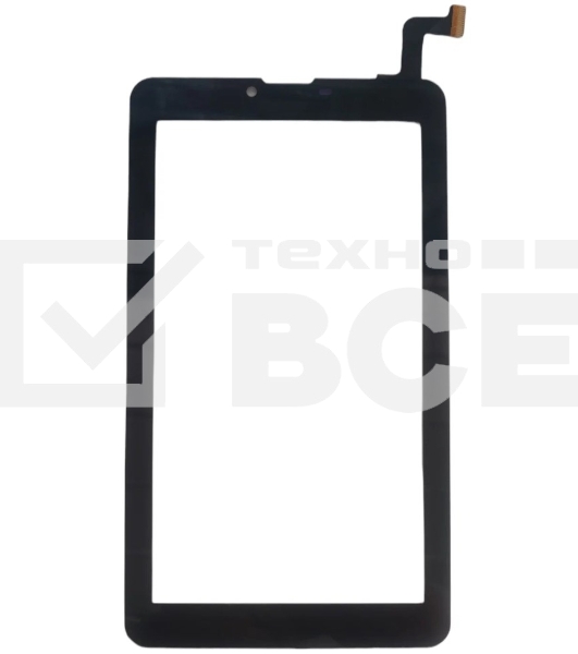 Сенсорное стекло (тачскрин) для Prestigio Wize 1177 4G, черное