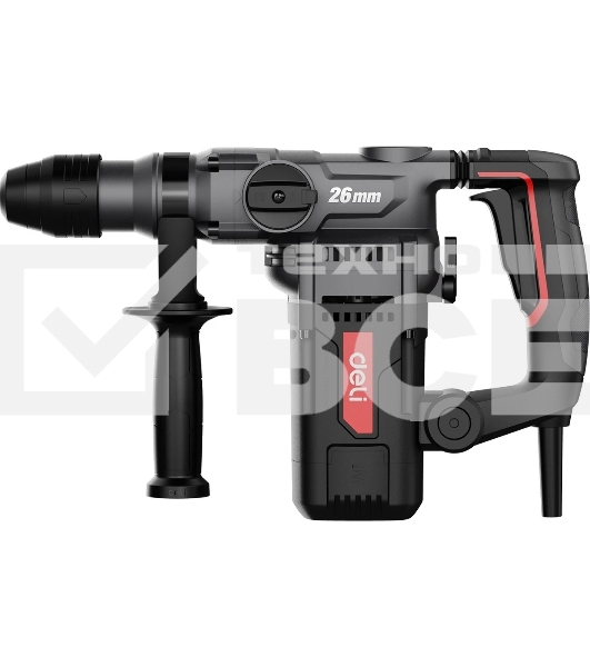 Перфоратор Deli DE-DC26-3E (1100Вт, SDS PLUS, 4750уд/мин, 1450об/мин, кейс)