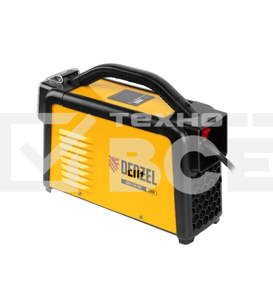 Аппарат инвертор. дуговой сварки SDM-220 Top, 220 А, ПВ 60% кейс  Denzel