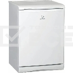 Холодильник Indesit TT 85 A белый однокамерный 106/14 л морозилка сверху, капельная система, фото 1