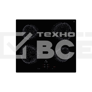 Индукционная варочная поверхность LEX EVI 640 R2 BL, черный