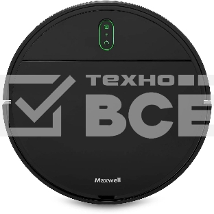 Робот-пылесос Maxwell MW-3290, черный, 2600 мАч Li-Ion, уборка влажная/сухая, пылесборник контейнер 0.45 л