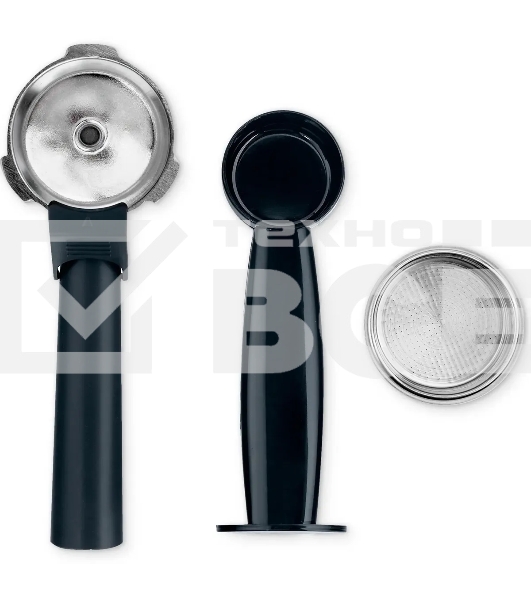 Кофеварка рожковая Vitek VT-1510 BK черный, исп. кофе - молотый, 0.24 л, 750 Вт, 5 Бар.
