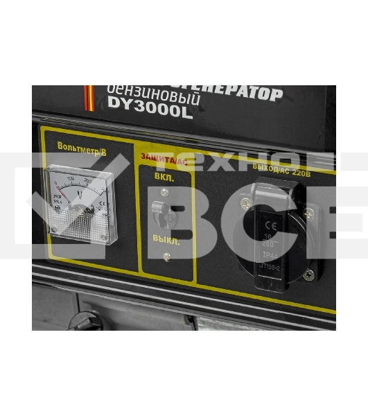 Электрогенератор бензиновый Huter DY3000L, 2.8 кВт, 67 дБ, 39 кг