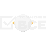Светильник светодиодный ДВО 1108 24Вт 4000К IP20 круглый встраив. даунлайт безрамочный LUMA EKF DLL-1108-R-24-4000, фото2