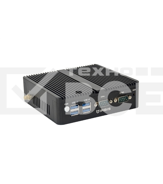 Компьютер IRBIS Smartdesk mini PC Fanless Intel N100 (4C/4T - up to 3.4Ghz), 8GB DDR4 3200, 256GB SSD M.2, Intel UHD, WiFi, BT, 2xCOM, NoOS, 1Y