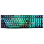 Клавиатура Raskat KM002 UV проводная, USB Type-A, зелёный (UV), фото 1