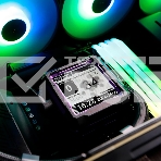 Система водяного охлаждения Thermalright Frozen Warframe PRO 360 ARGB Soc-AM5/AM4/1200/1700/1851 черный 4-pin 29.8dB Al LCD Ret (F-WFRAME-PRO-360-BL-ARGB), фото2