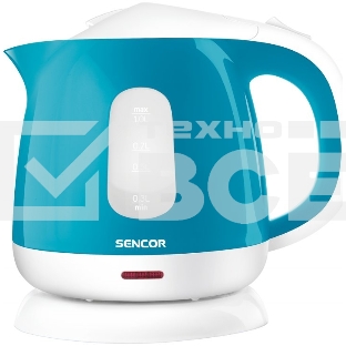 Чайник электрический Sencor SWK 1017TQ 1 л, 1100 Вт, голубой