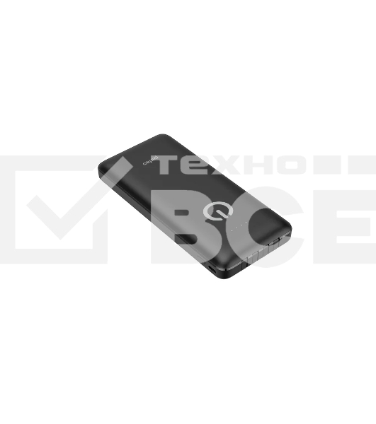 Портативный аккумулятор Powerbank Perfeo ABSOLUTE 10000mah In Micro usb,USB /Out USB,Micro usb,Type-C,Lightning, 2.1А/ Black (PF_B4878)